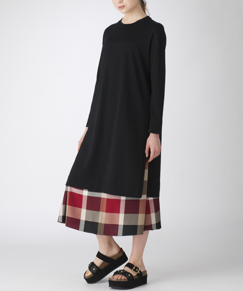 新品 伊勢丹三越限定 ブルーレーベル クレストブリッジ ワンピース バーバリー