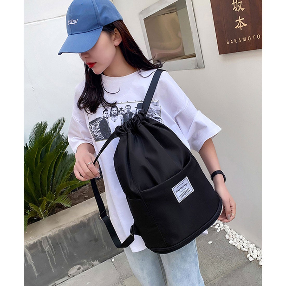 高校　帽子　バッグ
