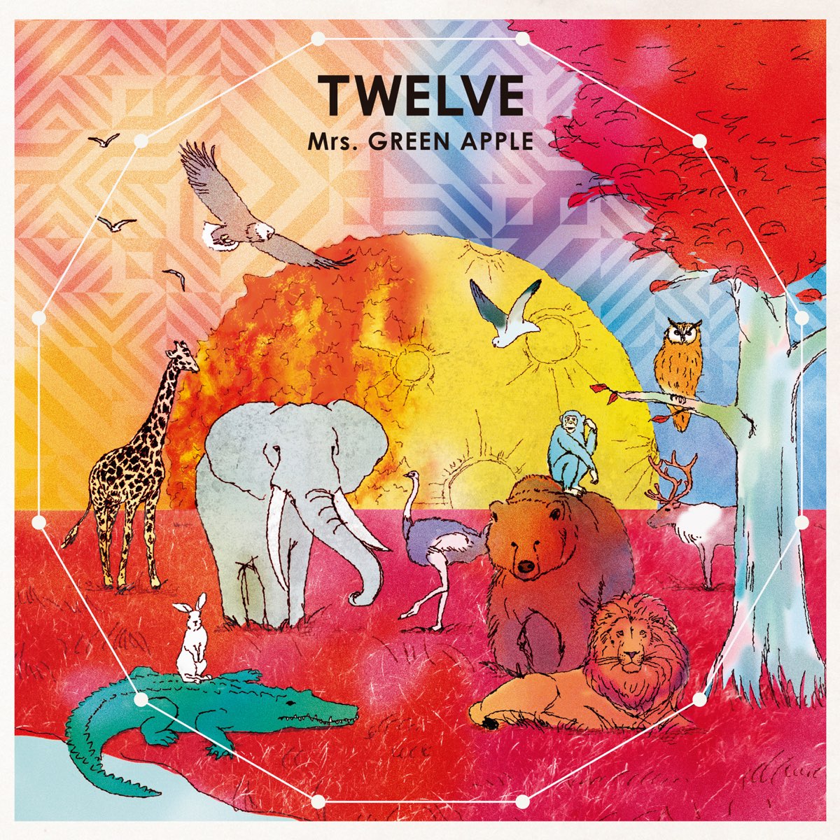 TWELVE（初回限定盤）Mrs. GREEN APPLE　ミセス
