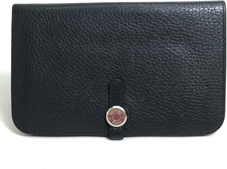 【美品】 エルメス ドゴンGM コインケース付 財布 トゴ 2つ折り財布