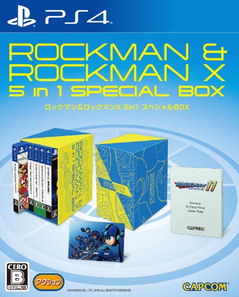 PS4 ロックマン&ロックマンX 5IN1 スペシャルBOX ボック