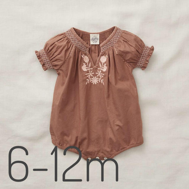 新品 apolina 2019ss ロンパース6-12m