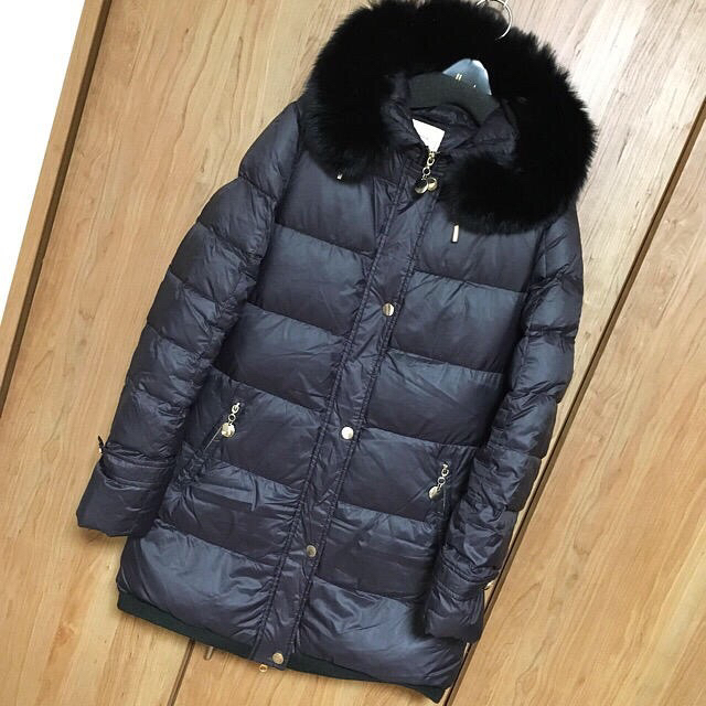 la mode フォックスファー  ダウン