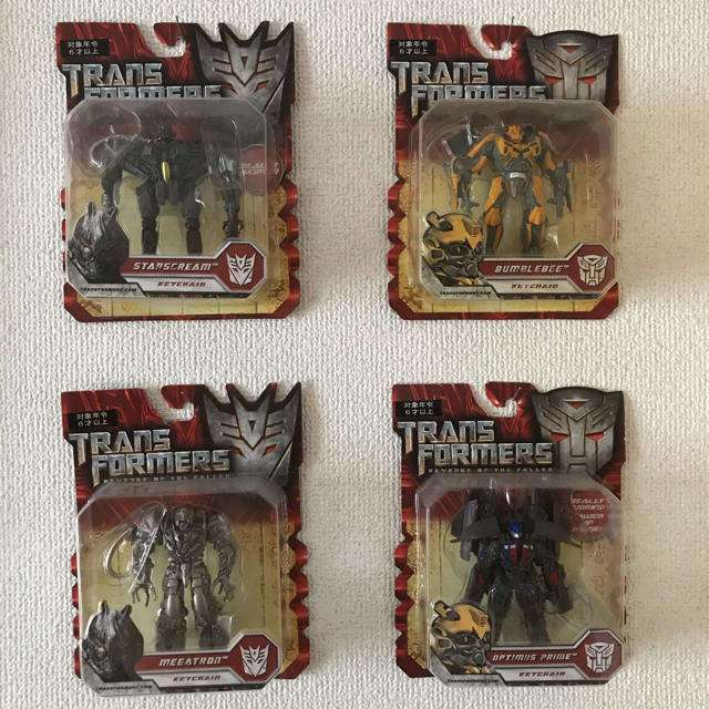 《お値下げ》トランスフォーマー キーチェーン オートボットアソート