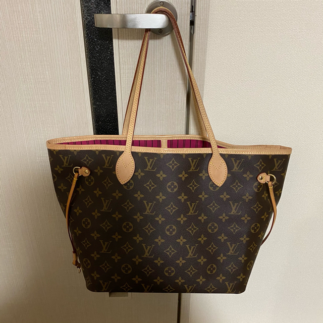 【美品】ルイヴィトン ネヴァーフル MM ピヴォワンヌ