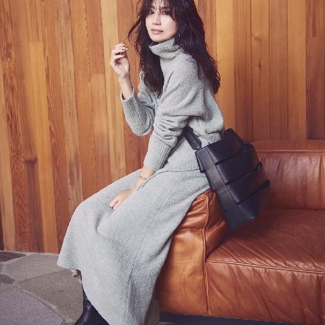 新品タグ付　ニットセットアップ　ミント　Mila Owen