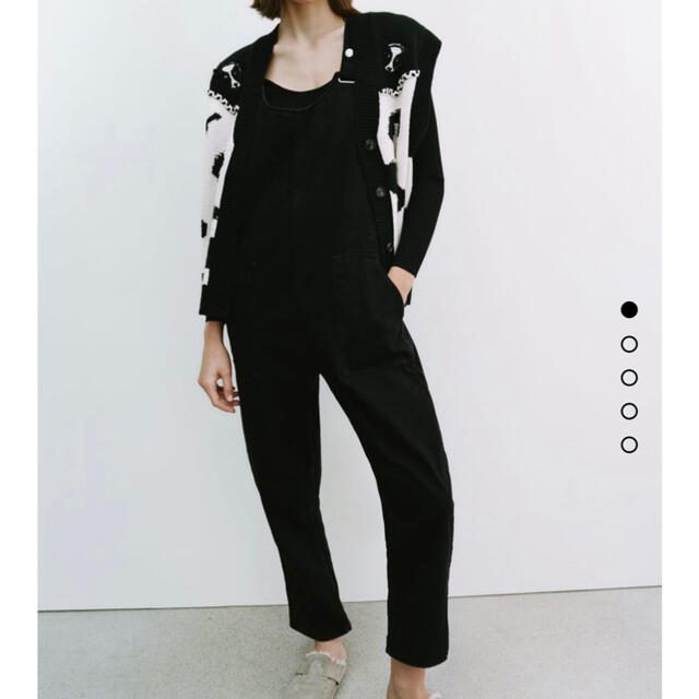 zara デニムオールインワン