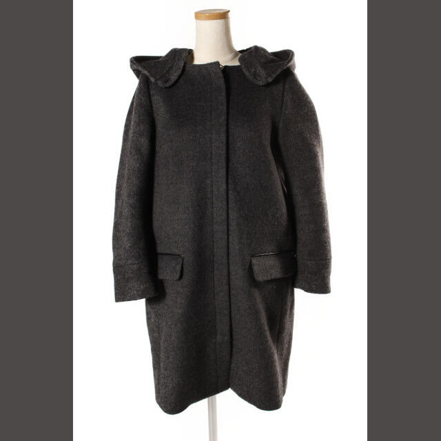 イエナ IENA 16AW 二重織り シャルムフード コクーン コート ウール
