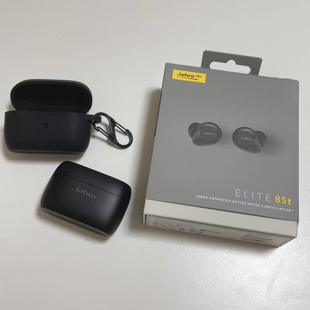 ワイヤレスイヤホン Jabra ノイズキャンセリング ブラック