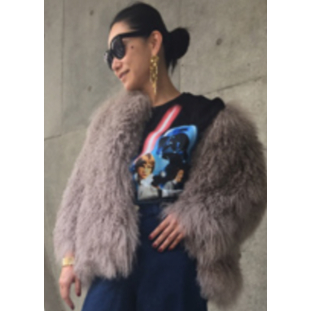新品ドゥーズイェムクラス♡APSTUDIO♡シープ毛皮ファーJK定価１５万