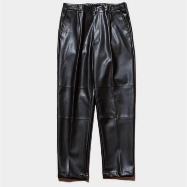 stein FAKE LEATHER WIDE TROUSERS最終値下げ