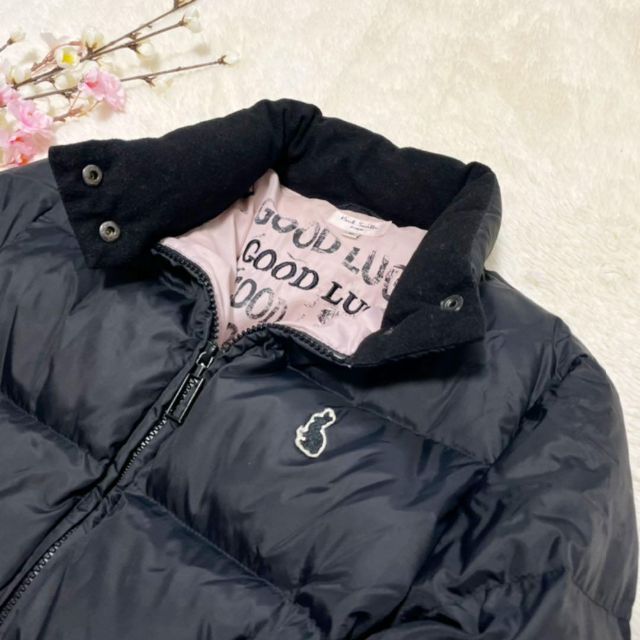 【PaulSmith】ポールスミスPink 内柄 うさぎ刺繍 ダウンジャケットM