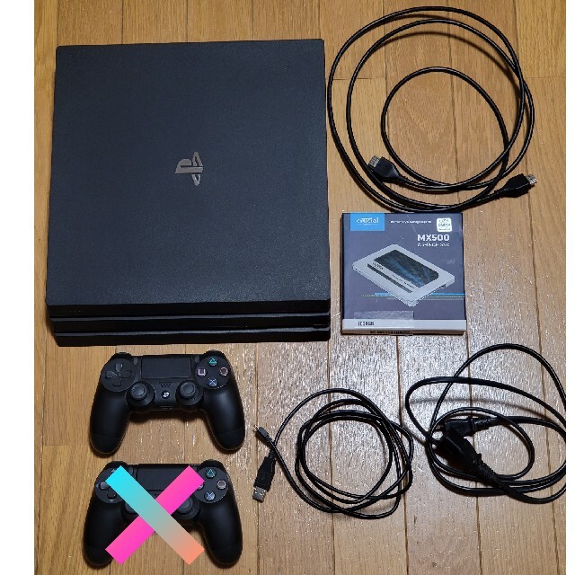 SONY PlayStation4 Pro本体1TB SSD換装 1TB HDD