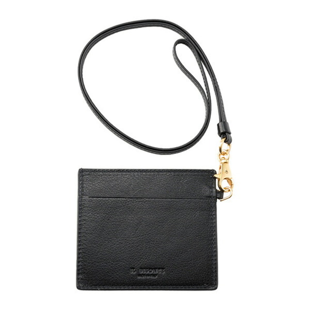 新品 イルビゾンテ IL BISONTE カードケース CARD HOLDER ブラック