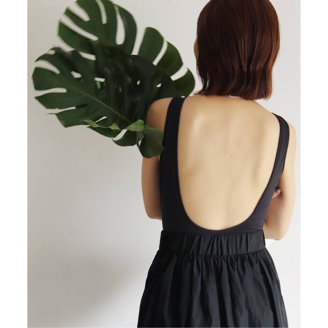 【plage】back open オールインワン