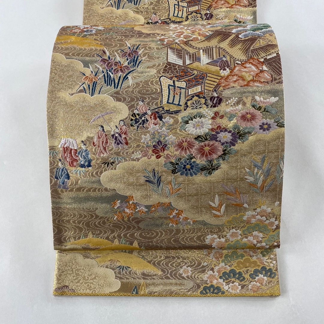 袋帯 美品 秀品 六通 正絹