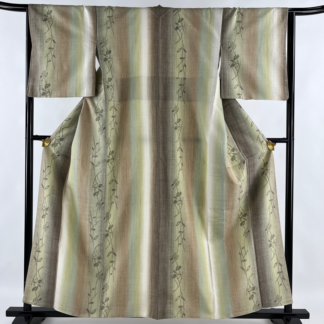 紬 身丈158cm 裄丈65cm 正絹 美品 名品