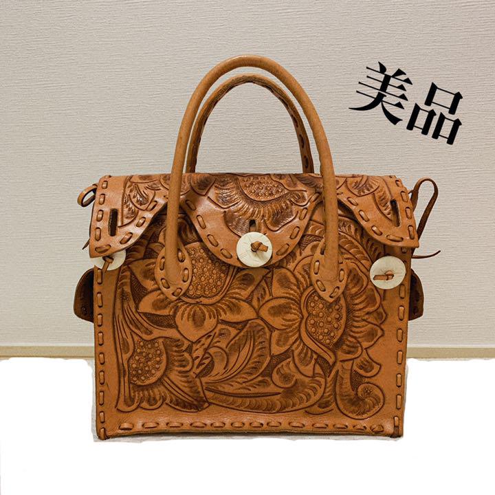 美品！グレースコンチネンタル　カービングバッグ　限定カラー　マエストラS