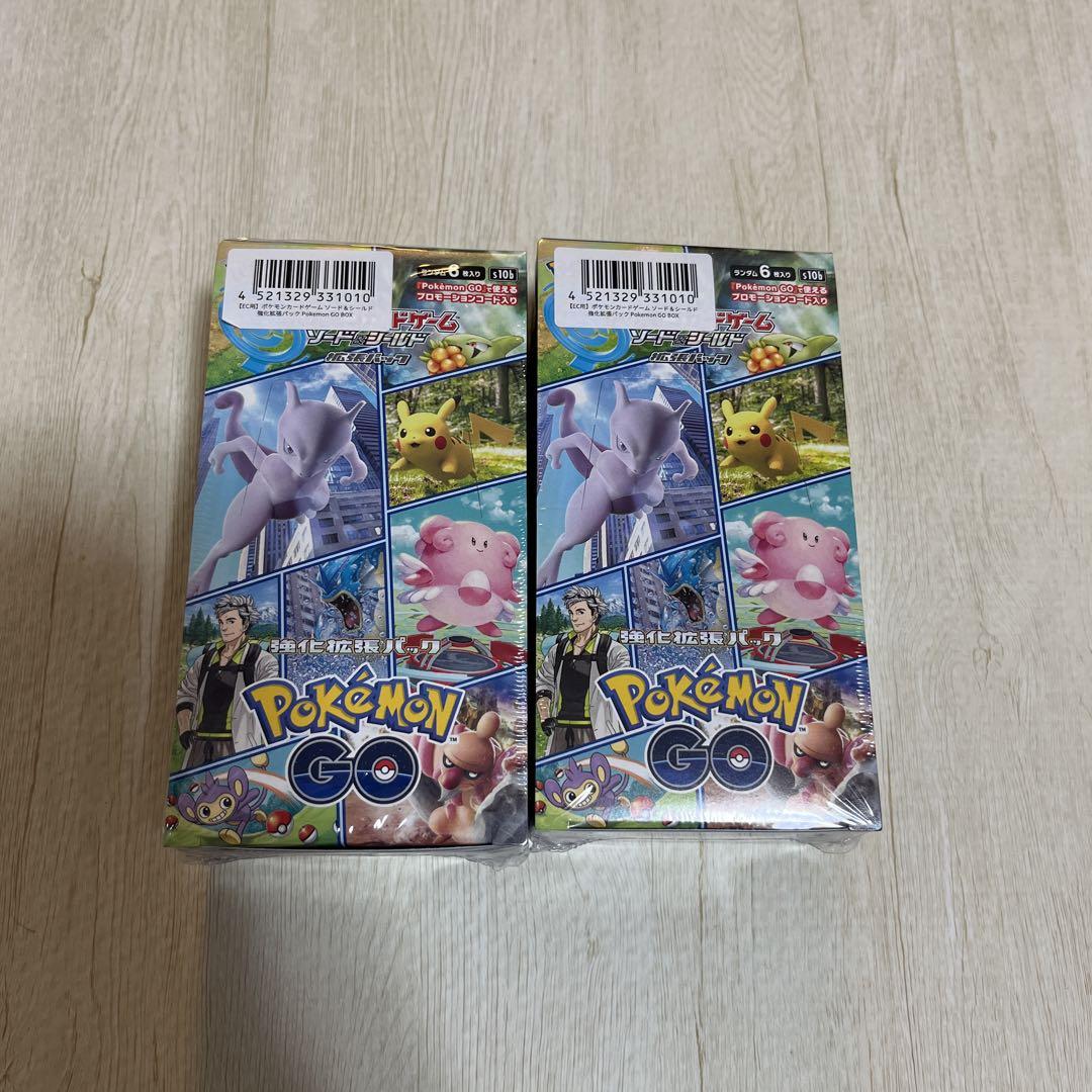 Pokemon GO　2box シュリンク付き　プロモパック10 ポケモンカード