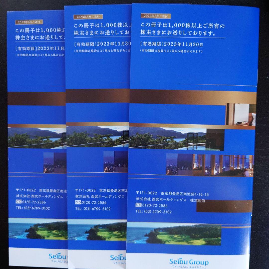 西武　株主優待　1,000株