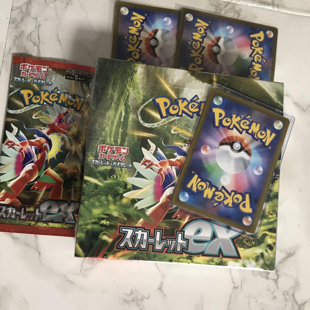 ポケモンカード　スカーレットexボックス　シュリンク付き