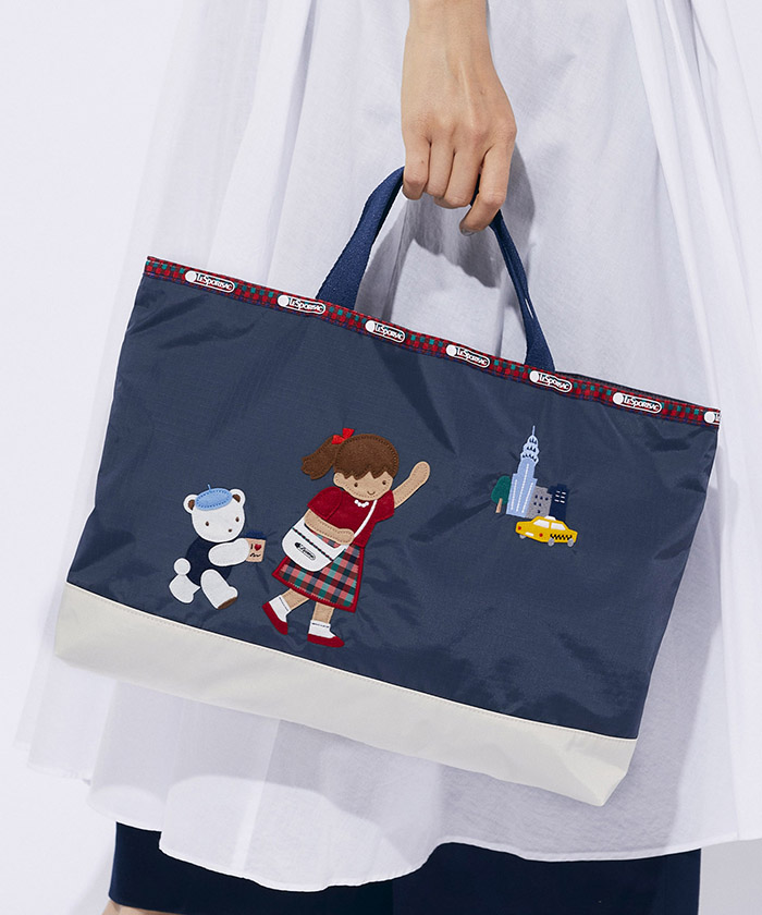ファミリア レスポートサック コラボ トートバッグ