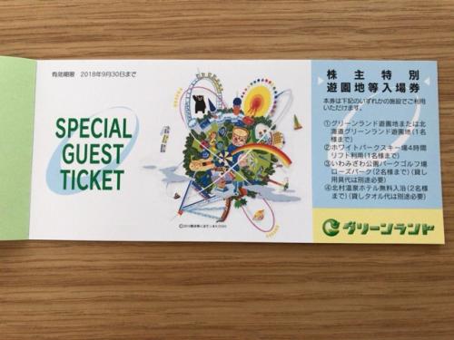 グリーンランド 株主優待10000円分(1000円券×10枚)23.11.30迄