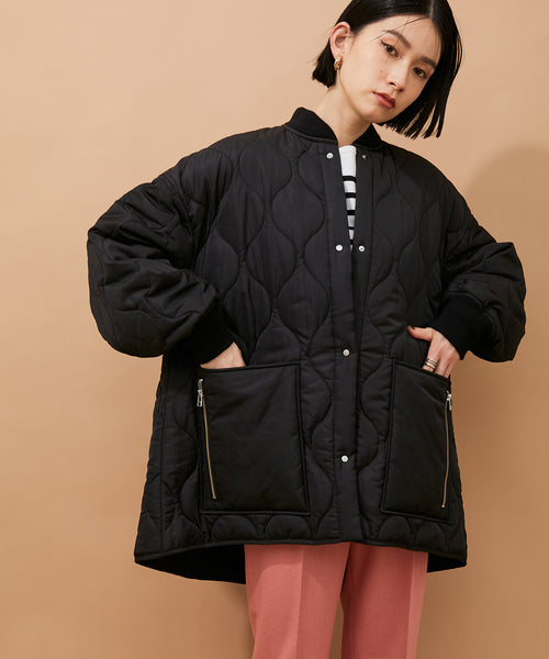 【5月のみお値下げ中】アダムエロペ　キルティングショートコート