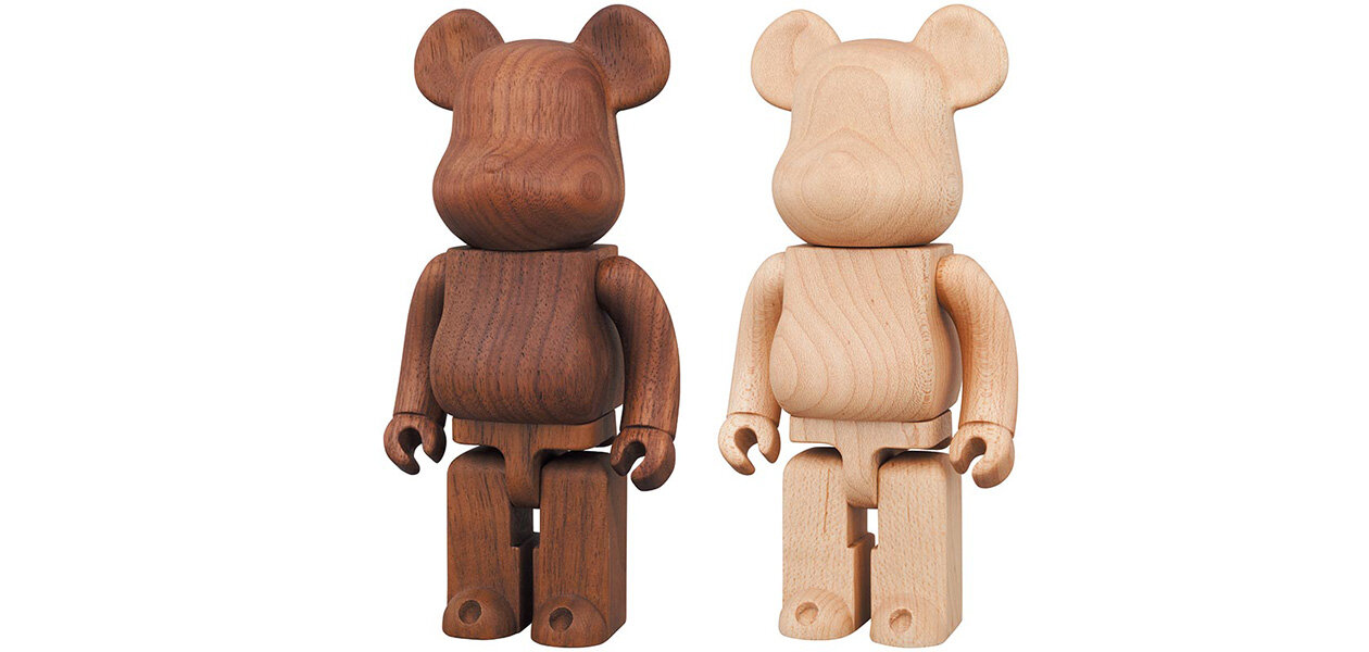 BE@RBRICK カリモク 200％ ウォールナット