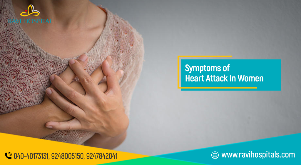 Symptoms of Heart attack in women